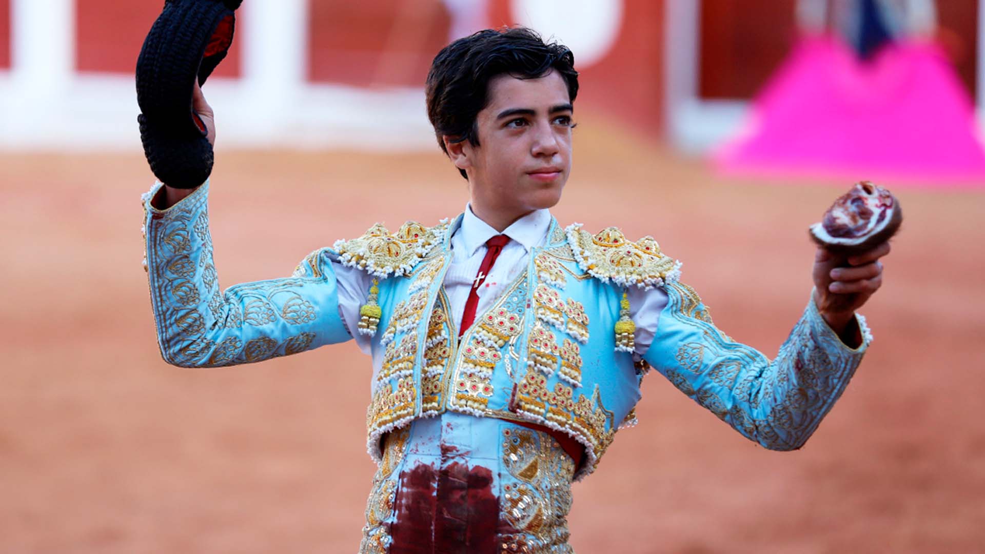 Marco Perez, 16 agosto 2024 en Gijón corta una oreja